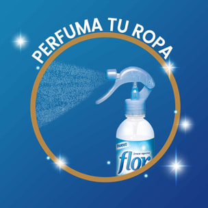 Flor Instant Azul Perfumador para la ropa 345 ml, pack 2 unidades