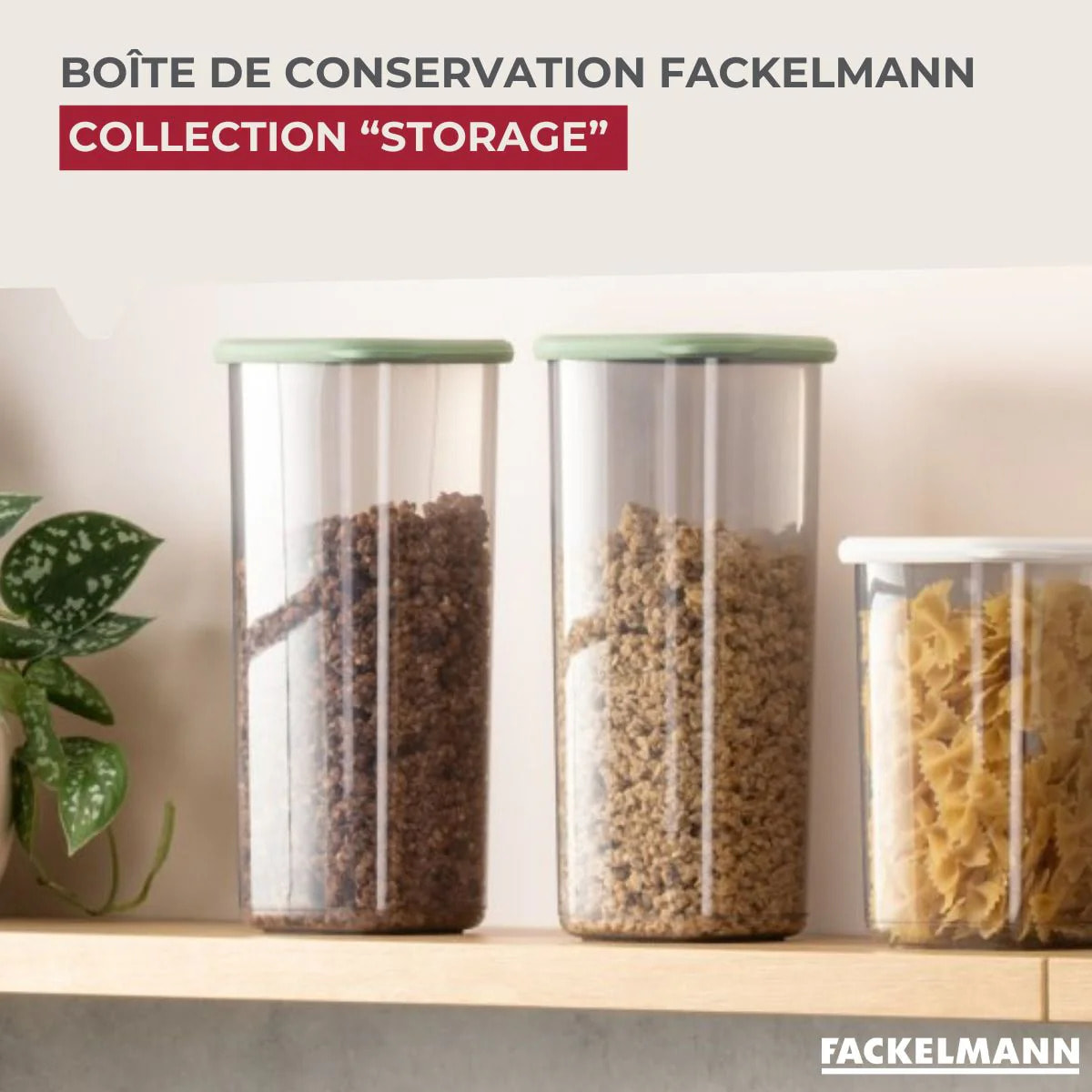 Boite à Provisions 1,75 Litre Fackelmann Storage