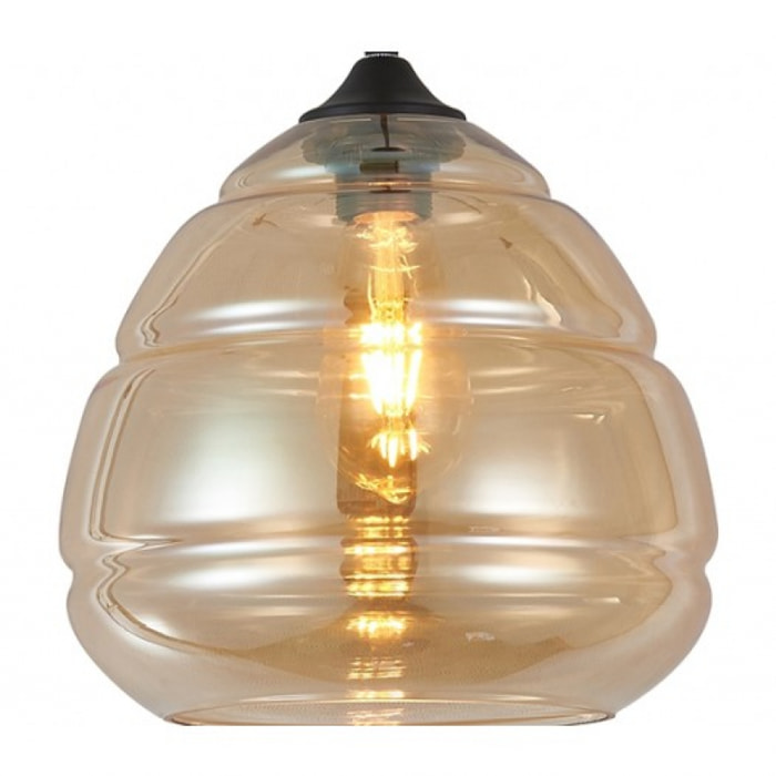 Suspension en verre fumé - CHAMPI