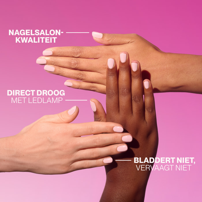 Vernis semi-permanent - 320 Powder Pink - 15 ml