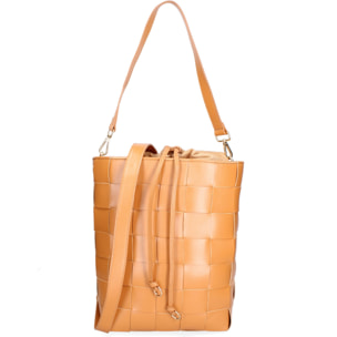 Borsa a spalla da donna - Modello Ivoire - Vera pelle - 27.0 x 34.0 x 14.0 cm