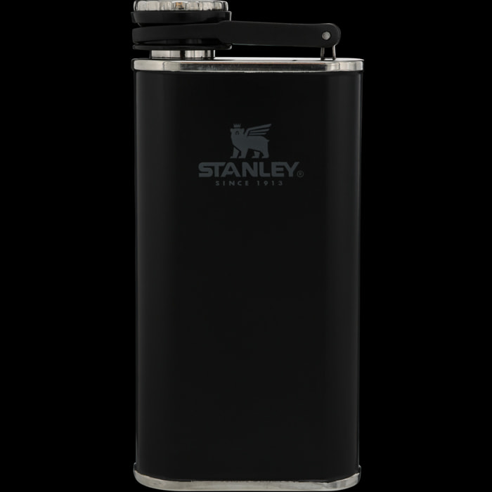 Petaca - 0,23L - CLASSIC EASY FILL WIDE MOUTH FLASK - Matte Black Pebble