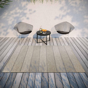 Tapis exterieur motif simple, structure robuste, idéal extérieur