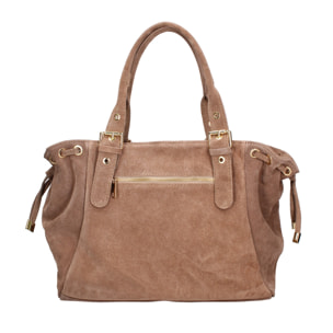 Borsa a mano da donna Made in Italy - Modello Celeste Plus - 100% pelle - 20.0 x 28.5 x 41.0 cm