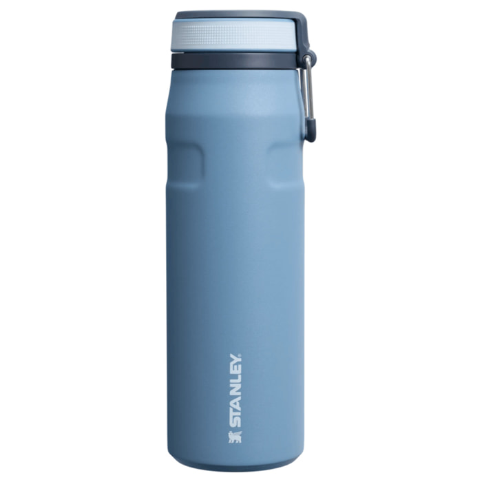 Botella de agua Isotermica Con Pajita - 0,7L - ICEFLOW™ BOTTLE TWIST FLIP 2.0 - Indigo