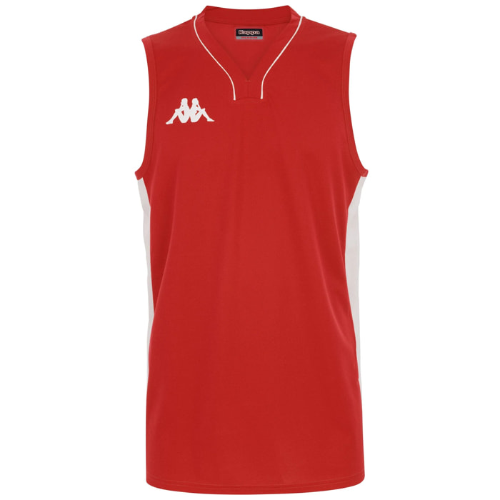 Kappa - Maglie gioco Uomo Rosso - Kappa4Basket Cairo