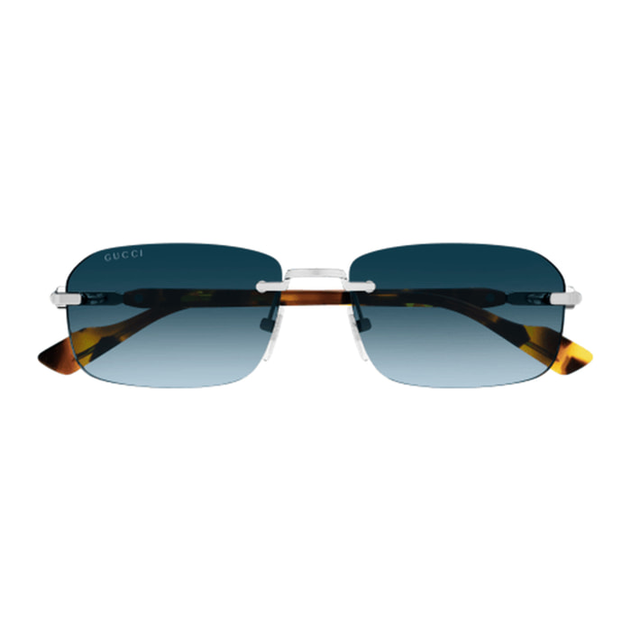 Gafas de Sol Gucci GG1221S-007 de Metal Hombre 56 mm