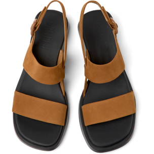 Sandalias - CAMPER Dana - Marron - Cuero Nubuck