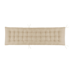 Coussins universels beiges pour bain de soleil - lot de 2