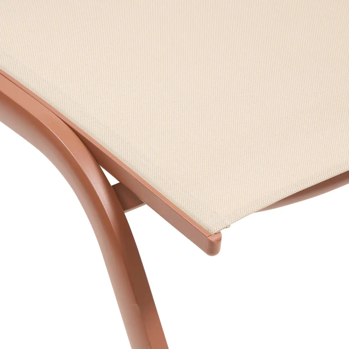 Transat Bonao beige lin/acajou