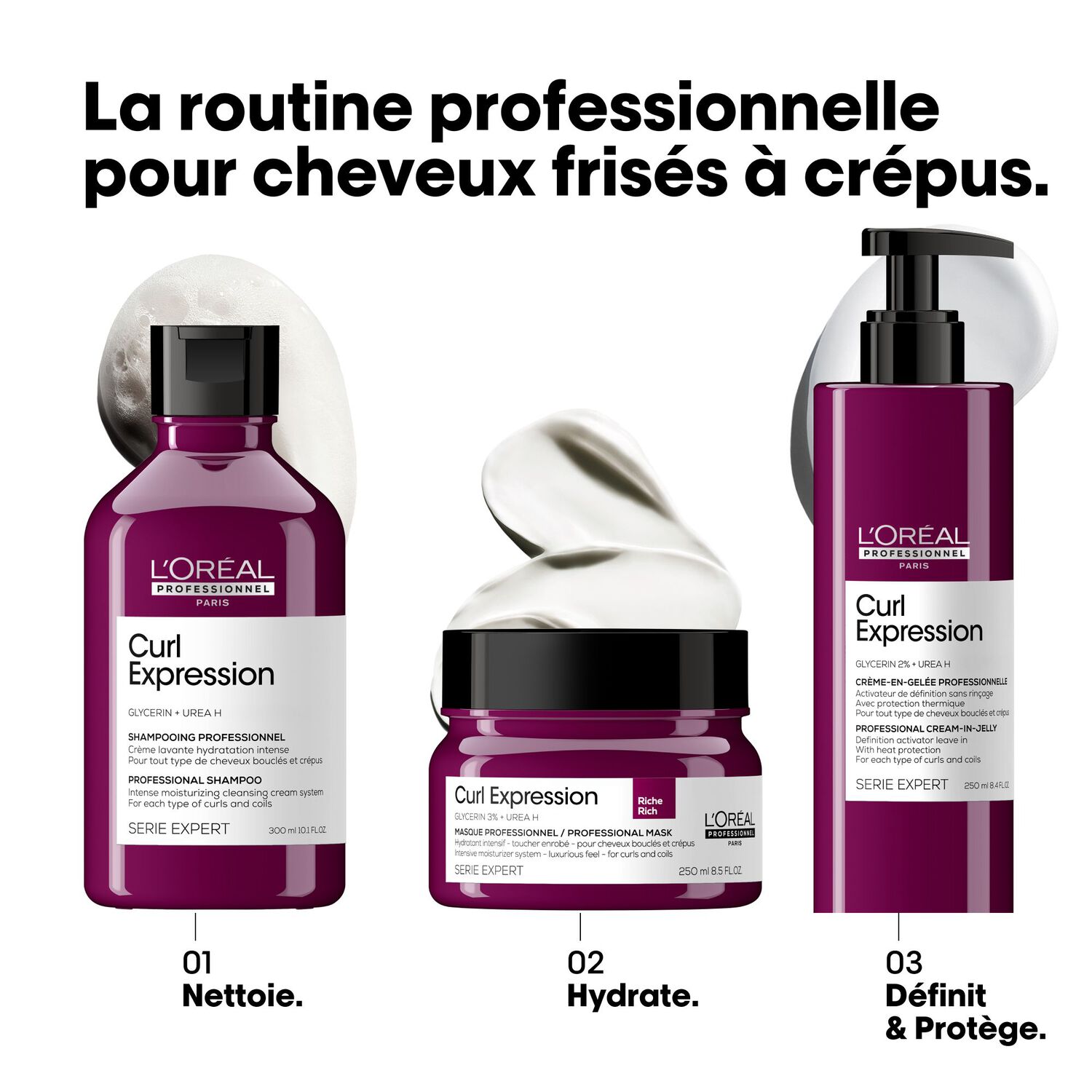 Serie Expert Curl Expression - Crème-en-gelée Activatrice de Définition sans Rinçage