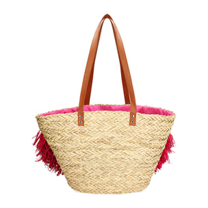 Borsa mare grande fucsia