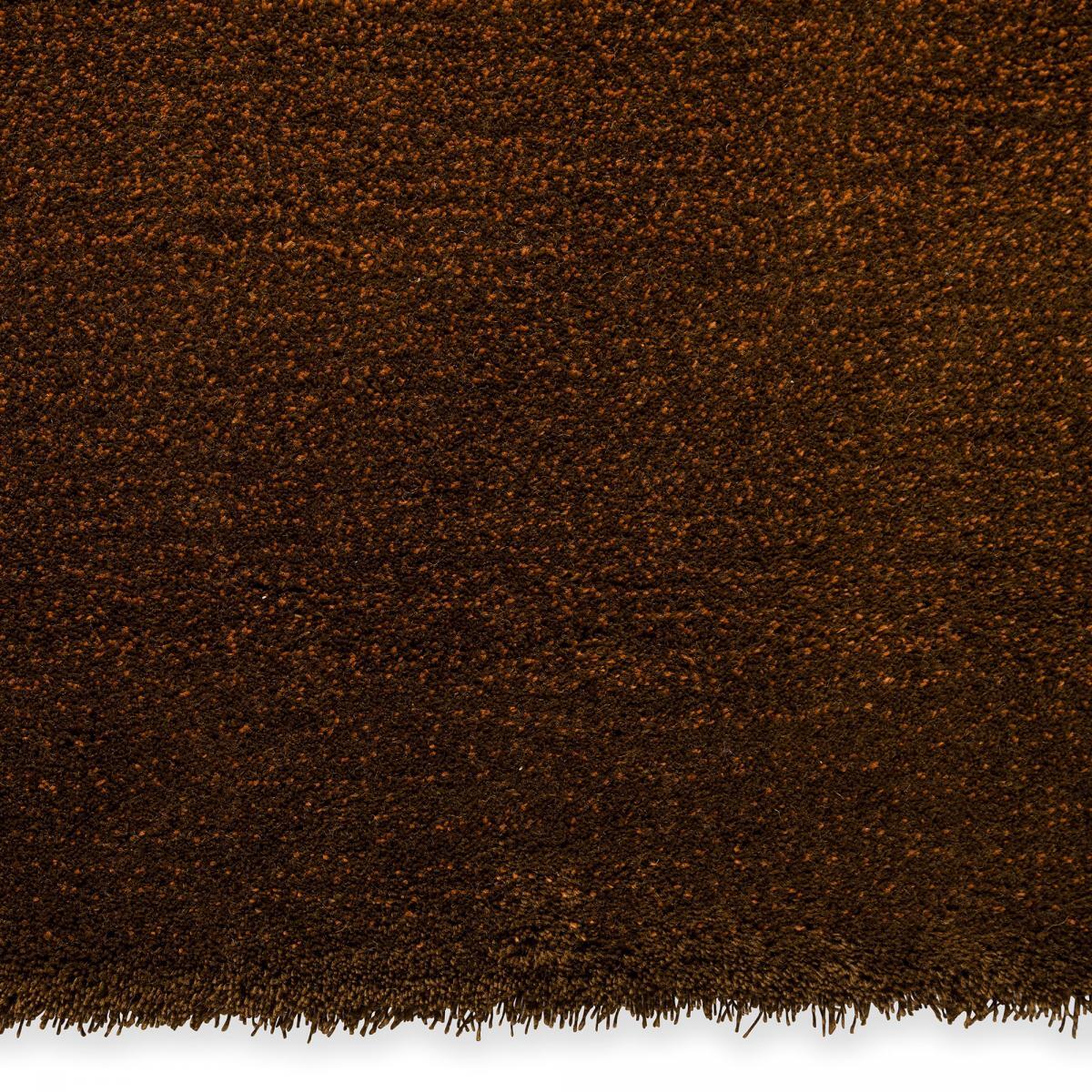 Tapis salon et chambre tufté en laine motif faux uni PIEL