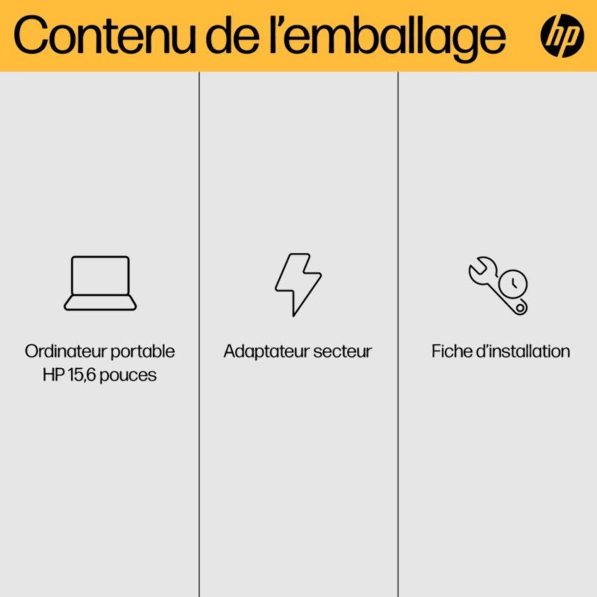 Ordinateur portable HP 15-fc0105nf