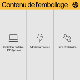 Ordinateur portable HP 15-fc0105nf