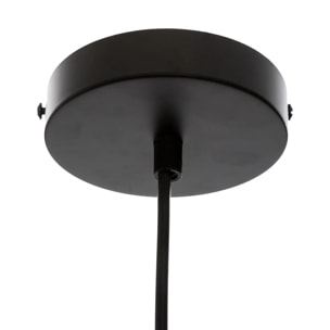 Suspension filaire "Galt" métal noir D34cm