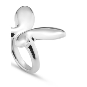 Anillo Butterfly effect PLATEADO 12