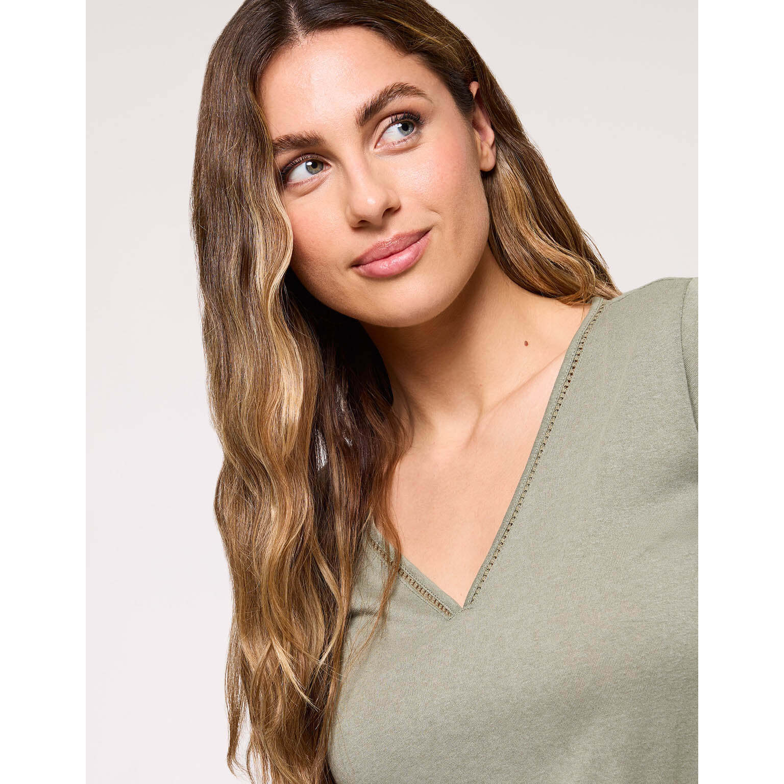 Camiseta Manga Corta Caqui - Kipar