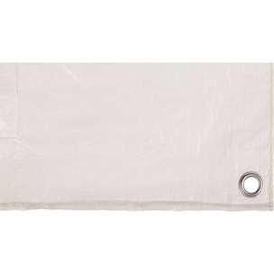Toldo Reforzado Polietileno Blanco 70 Gr