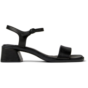 Sandalias - CAMPER Kora Sandal - Negro - Cuero liso
