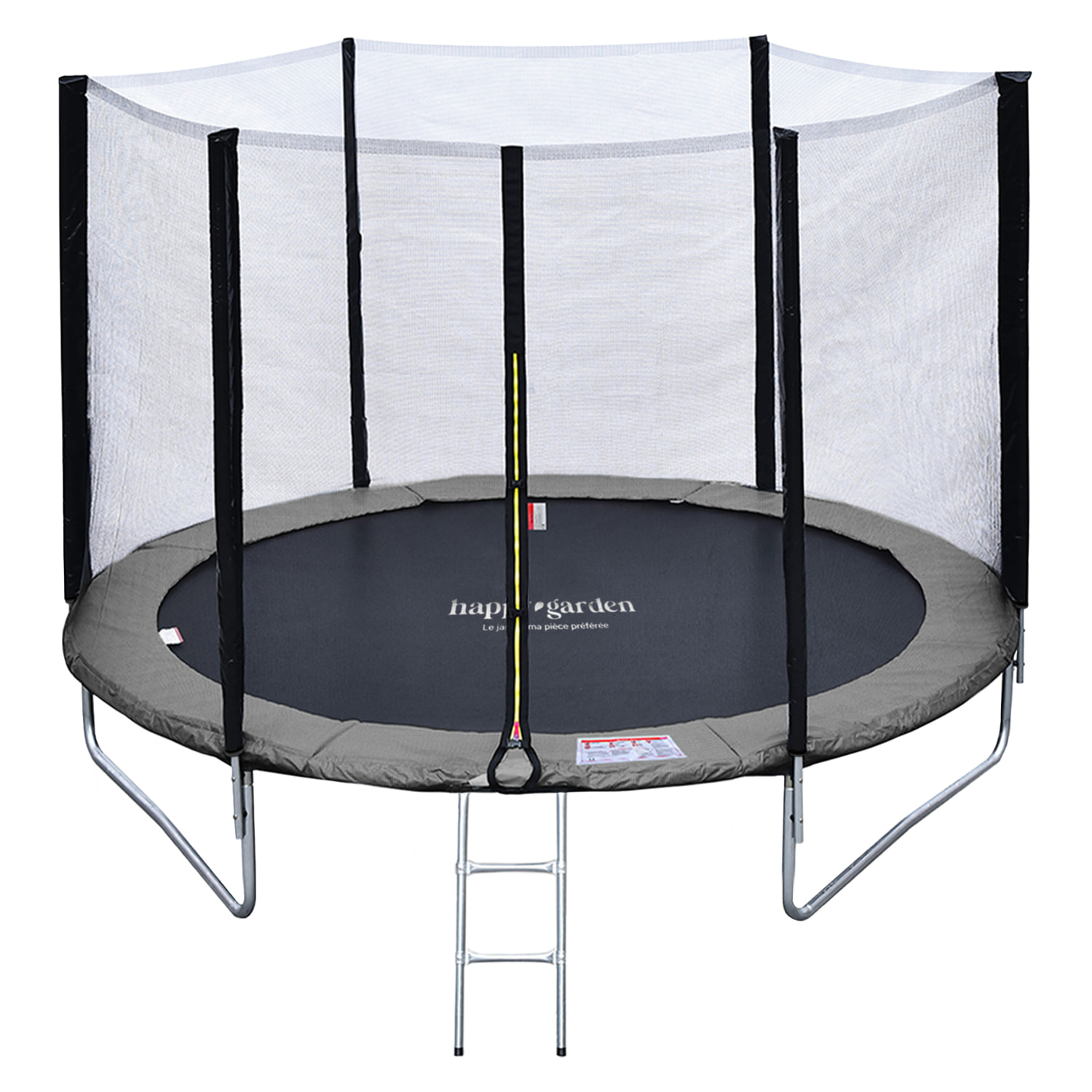 Trampoline réversible avec accessoires -
