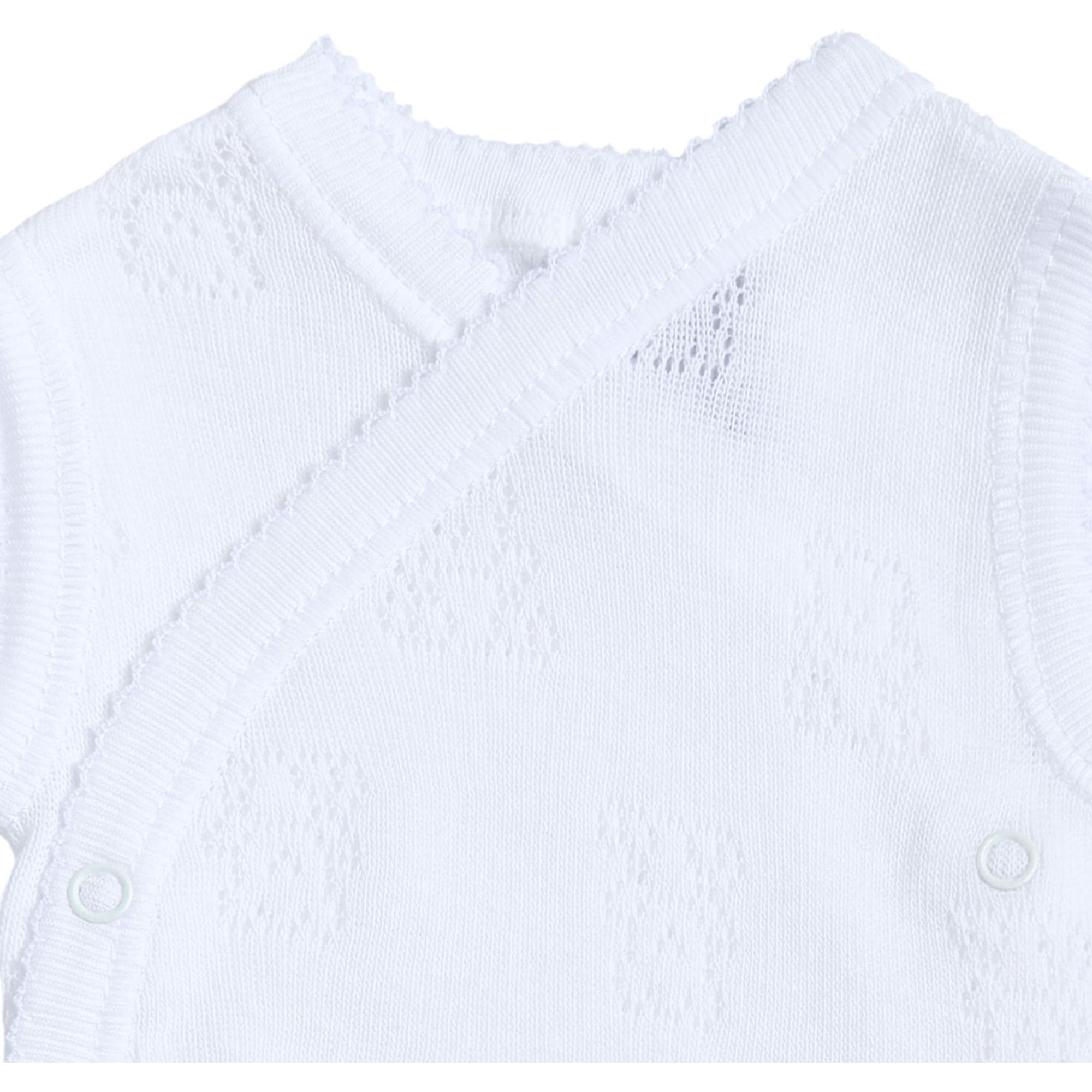 Body cruzado bebé tirantes calado ositos