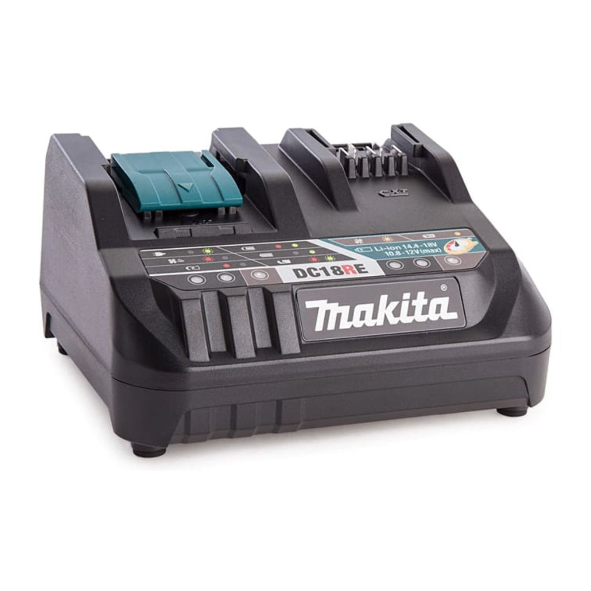 Perceuse visseuse 12 V CXT Ø 10 mm - MAKITA - avec 1 batterie 12v-2.0Ah et 2x18 V-5.0Ah - chargeur - MakPac - DF333DNX10