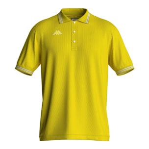 Kappa - Polo Shirts Uomo Giallo - Logo Maltax 5 Mss