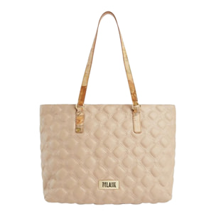 Alviero Martini 1a Classe Borsa a Spalla Shopper Donna Fango Chiaro