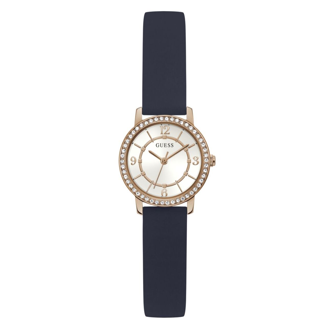 Reloj Guess GW0469L2 Mujer Analogico Cuarzo con Correa de Silicona