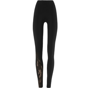 Leggings Rose Net