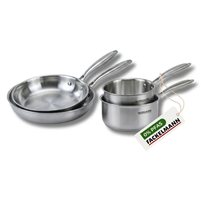 Poêles à Frire, Casseroles inox 18/10 Triply Fackelmann Vita3