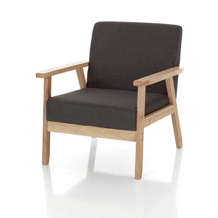 ORESTELUCHETTA Poltrona TESS DARK GREY