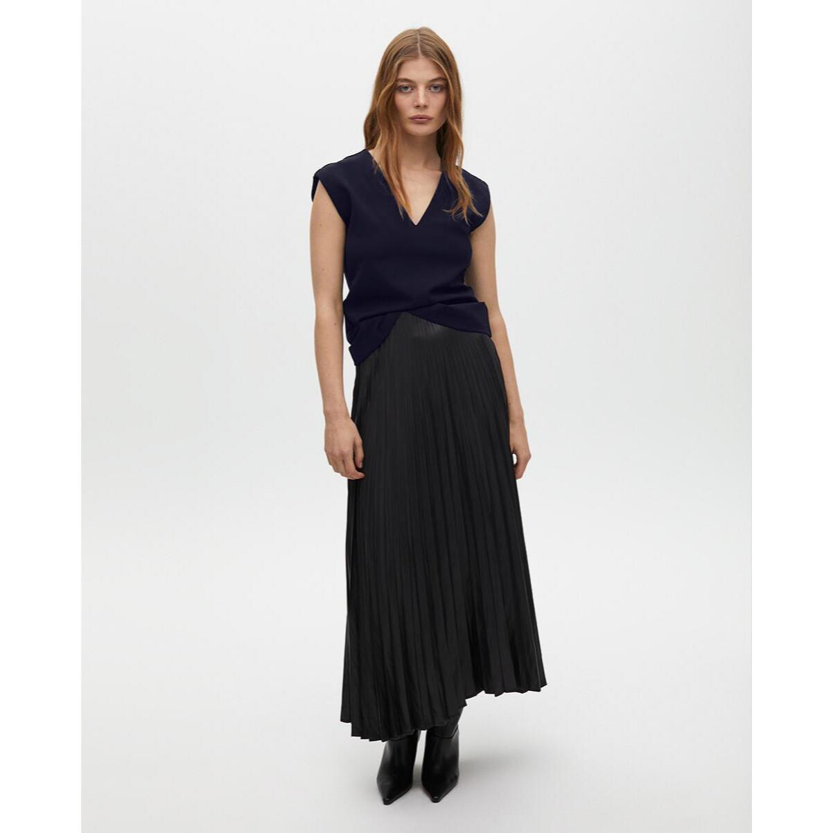 Top senza maniche collo a V