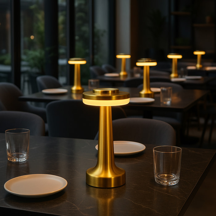 Set de 2 lampes de table CHICGLOW H21cm