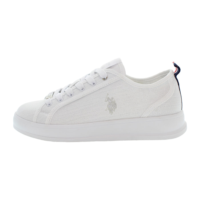 U.S. Polo Assn. - Sneakers CAMPYW003W/5T1 in sintetico per donna