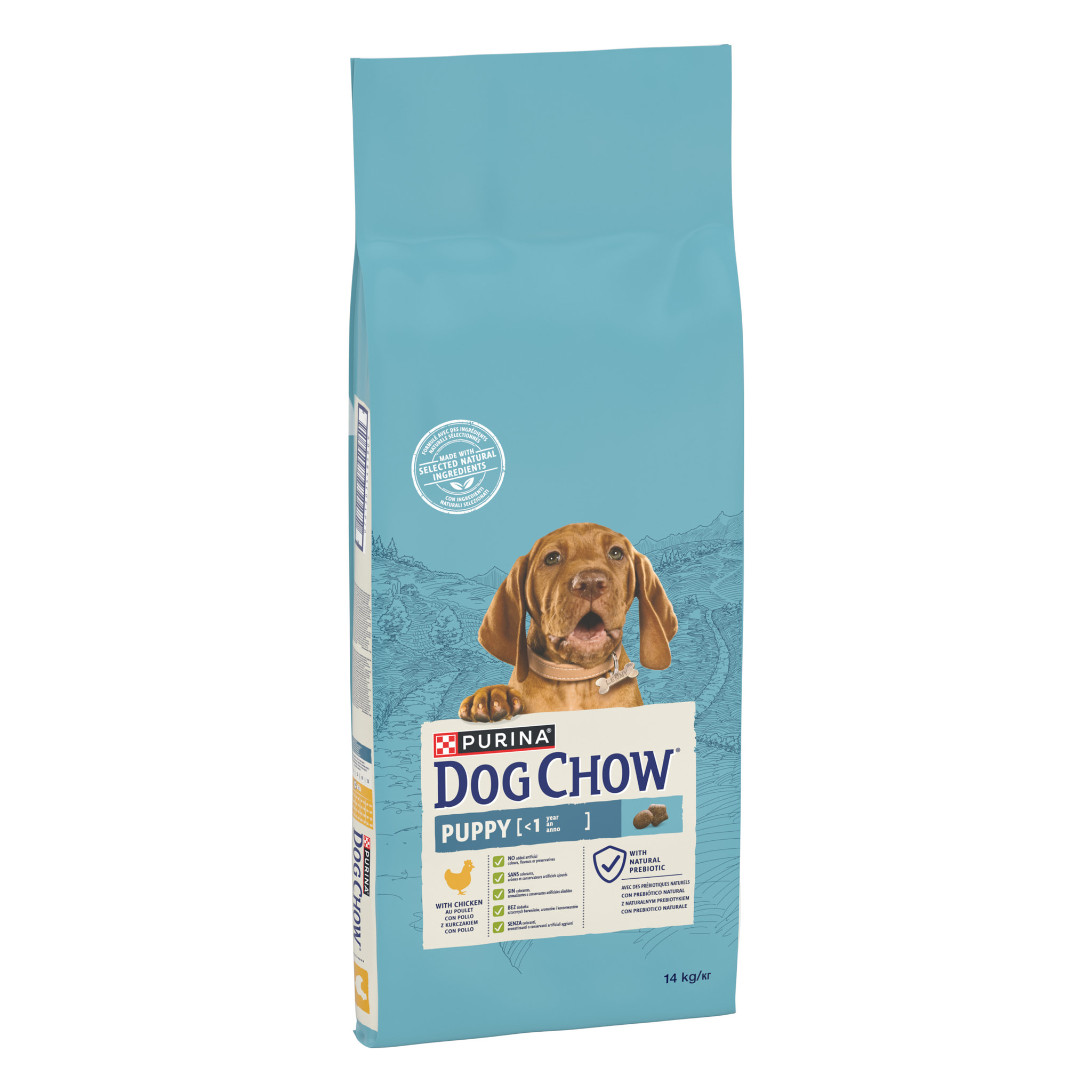 DOG CHOW Chien Puppy Poulet 14KG