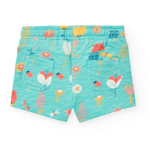 Short en molleton imprimé  -BCI