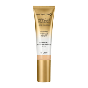 Base de maquillaje Miracle Touch Second Skin tono 3 30ml