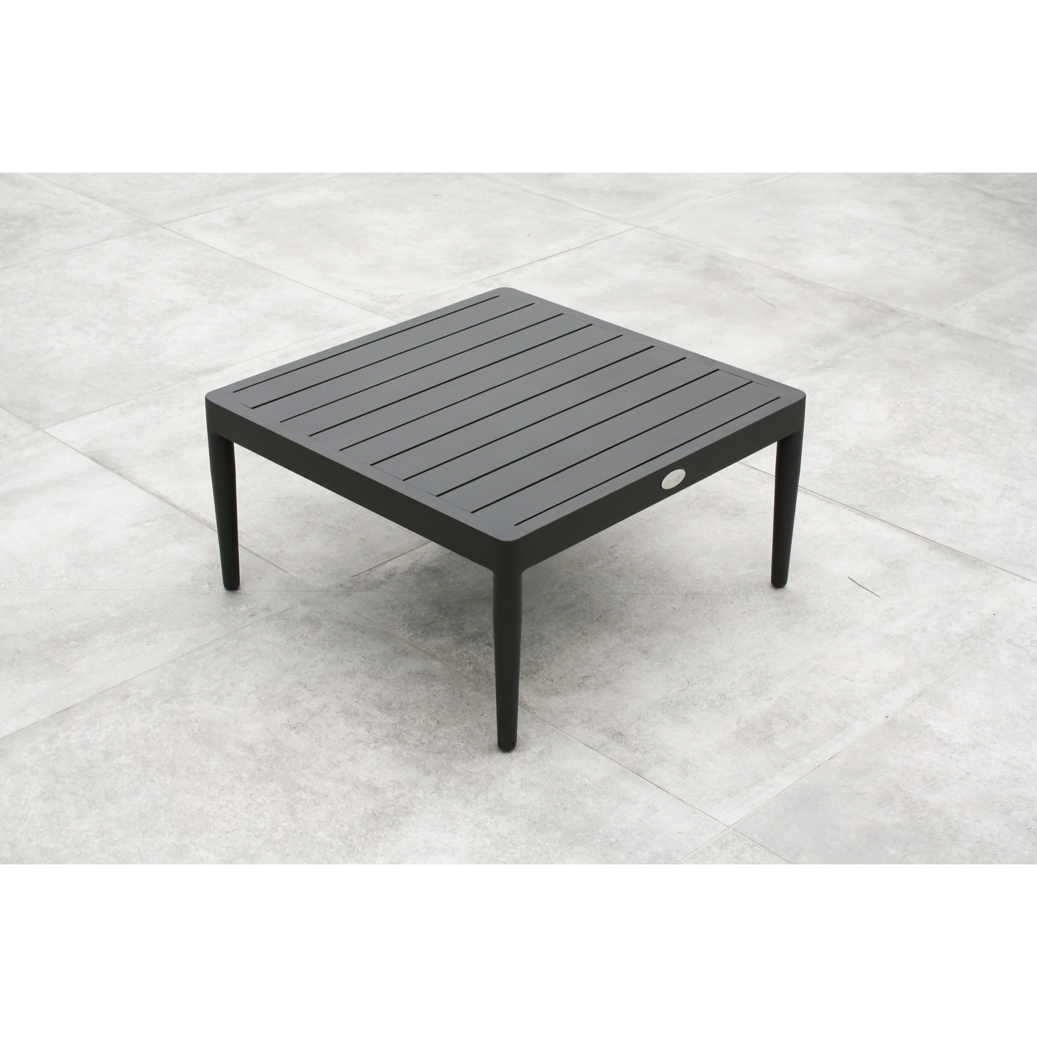 ANKARA - Salon de jardin d'angle 4 places en aluminium