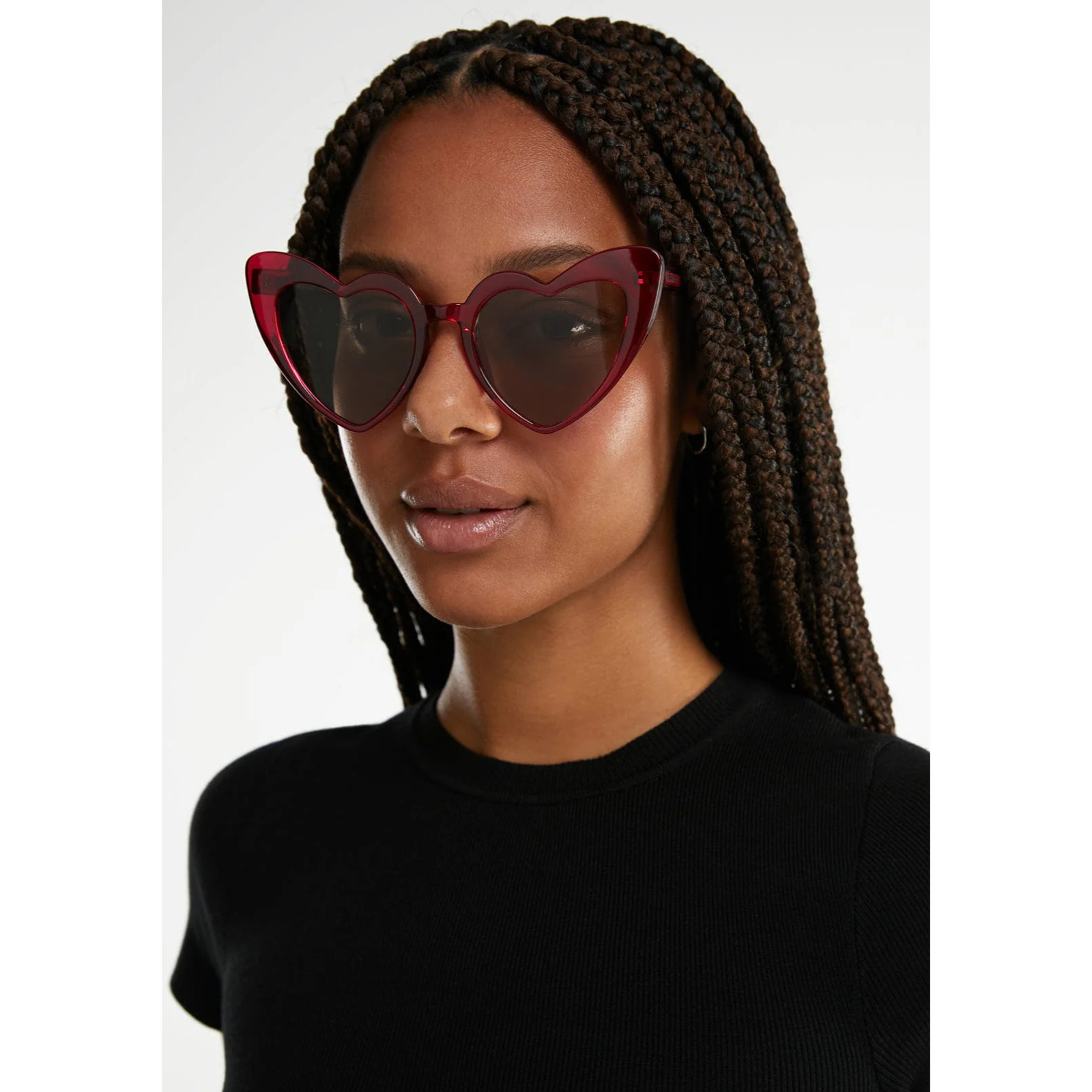 Gafas de Sol Love Heart Trans Burgundy / Brown D.Franklin