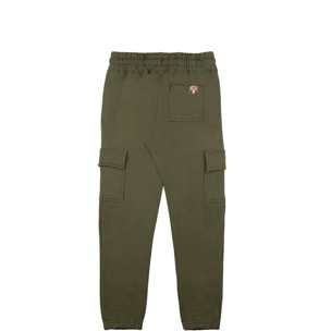 Pantalone invernale cargo da bambino in felpa Leone 1947 Basic