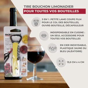 Tire-bouchon limonadier coloré Fackelmann Bar Concept