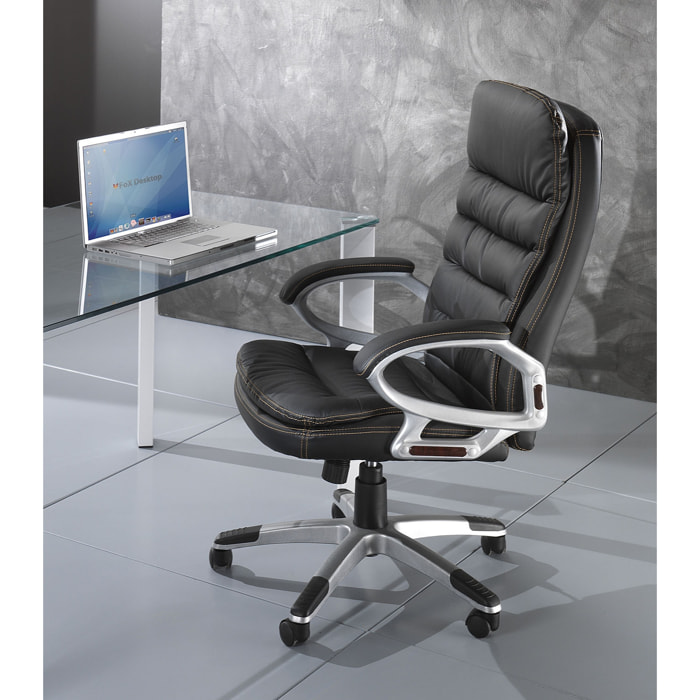 Tomasucci fauteuil de bureau MASTER Noir