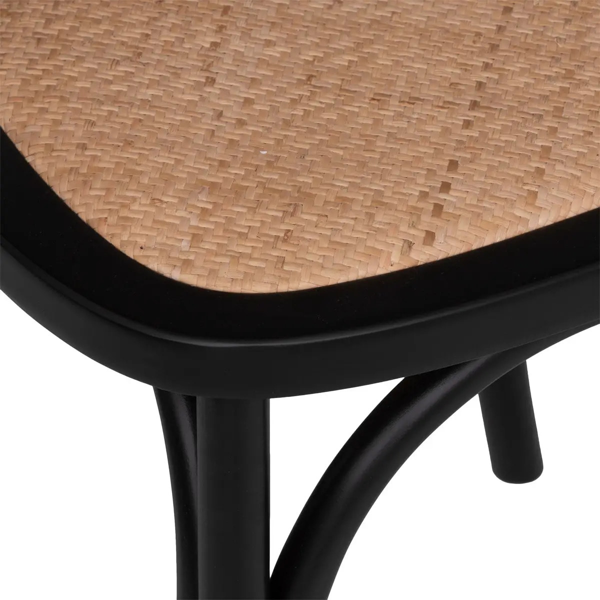 Chaise bistrot "Isak" hêtre noir