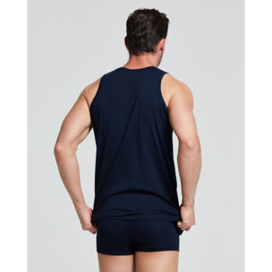 Canotta a spalla grande in cotone organico Cotton Planet vestibilità comfort