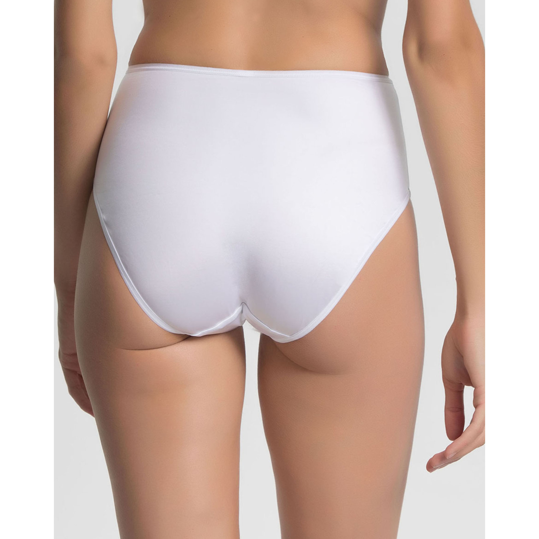 Braga reductora shapewear de control ligero con microfibra satinada