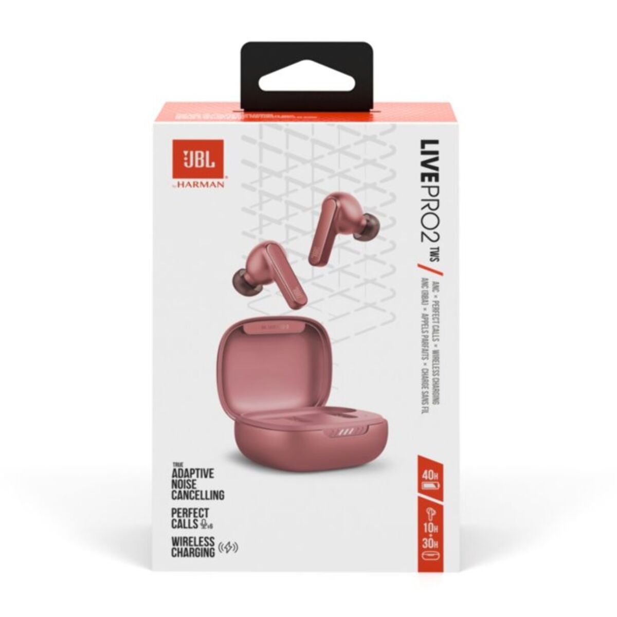 Ecouteurs JBL Live Pro 2 Rose