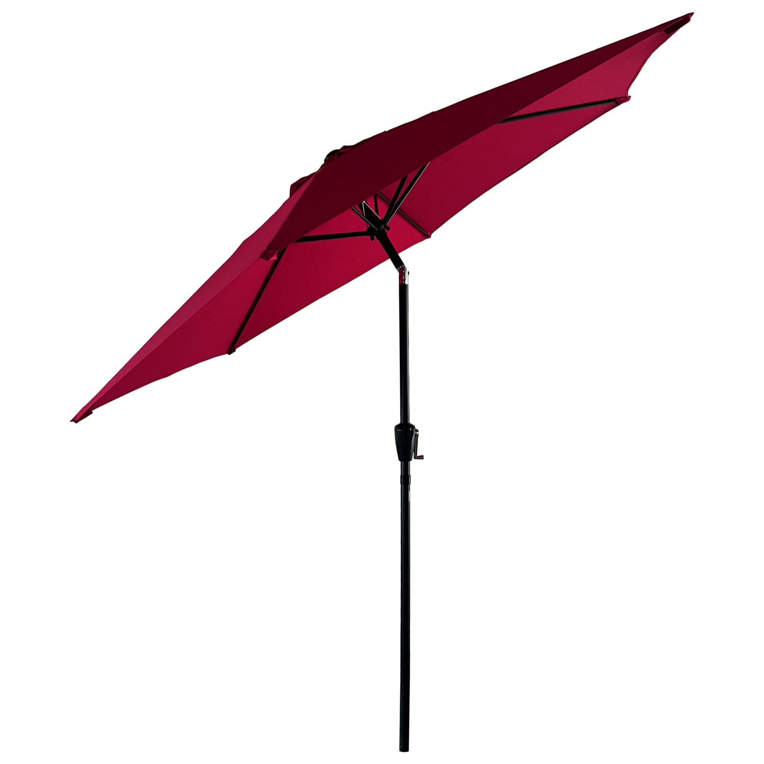Parasol droit HAPUNA rond - Fuchsia
