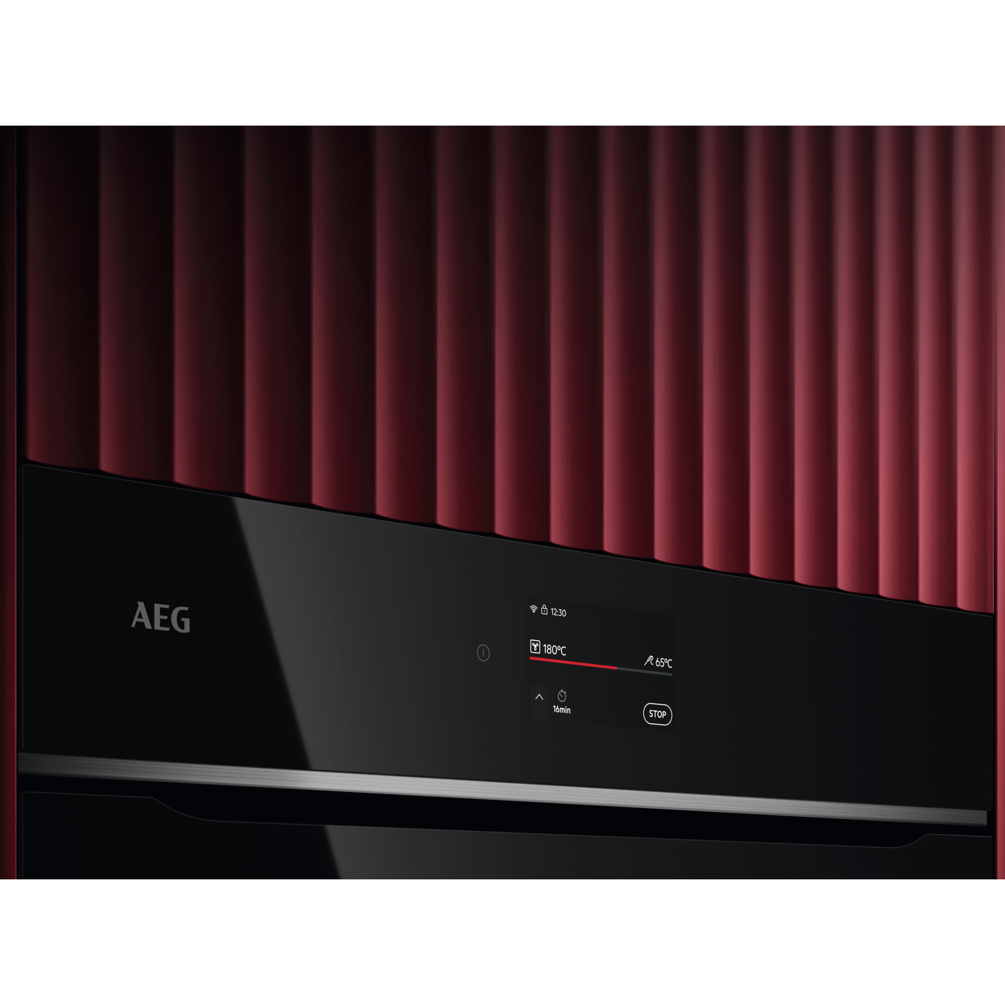 AEG Horno multifunción Serie 7000 MealAssist con Display CookSmart Touch 4,3 '', con WiFi TE8PB731AB
